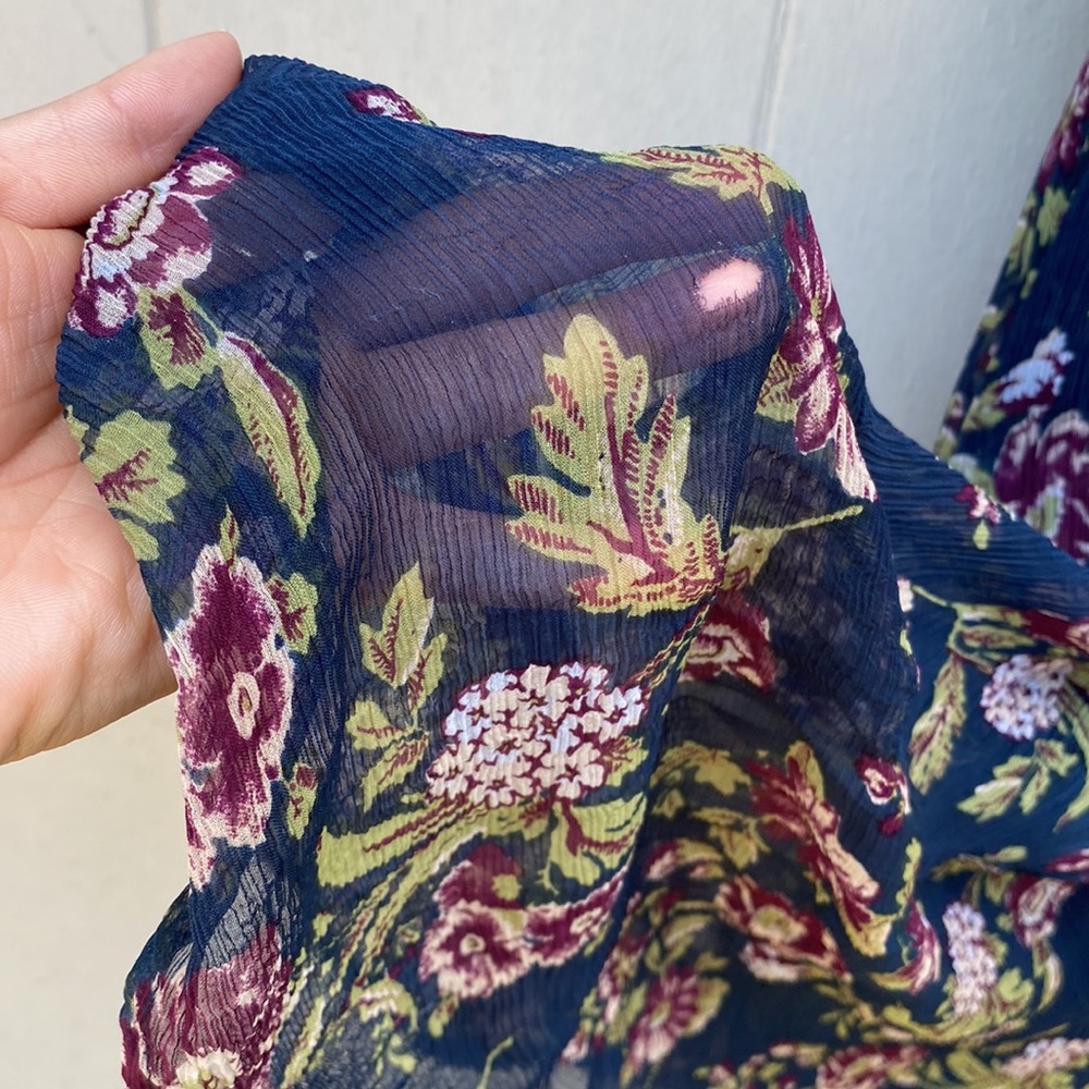 Zara Crepe Maxi Dress - Picture 6 of 7